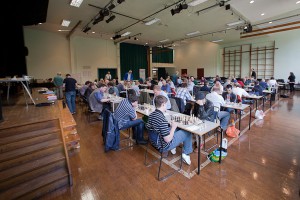 Leek Chess Congress in play