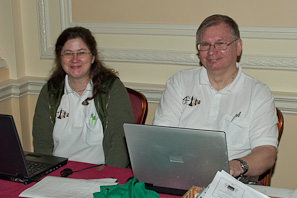 H8285 4NCL controllers, Alex McFarlane and Lara Barnes